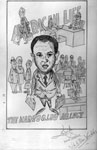 Σκίτσο του γνωστού σκιτσογράφου της Βραδυνής κου Βασ. Χριστοδούλου προς τον κ. Μάστακα Νικόλαο  ευχόμενος καλές δουλειές για το ξεκίνημα σαν Unit manager